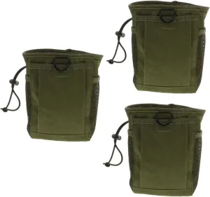 balacoo 3pcs Modular Hiking Gear Tank Pouch Camping Bag Storage Phone Bag Outdoor Storage Pouch Multifunctional