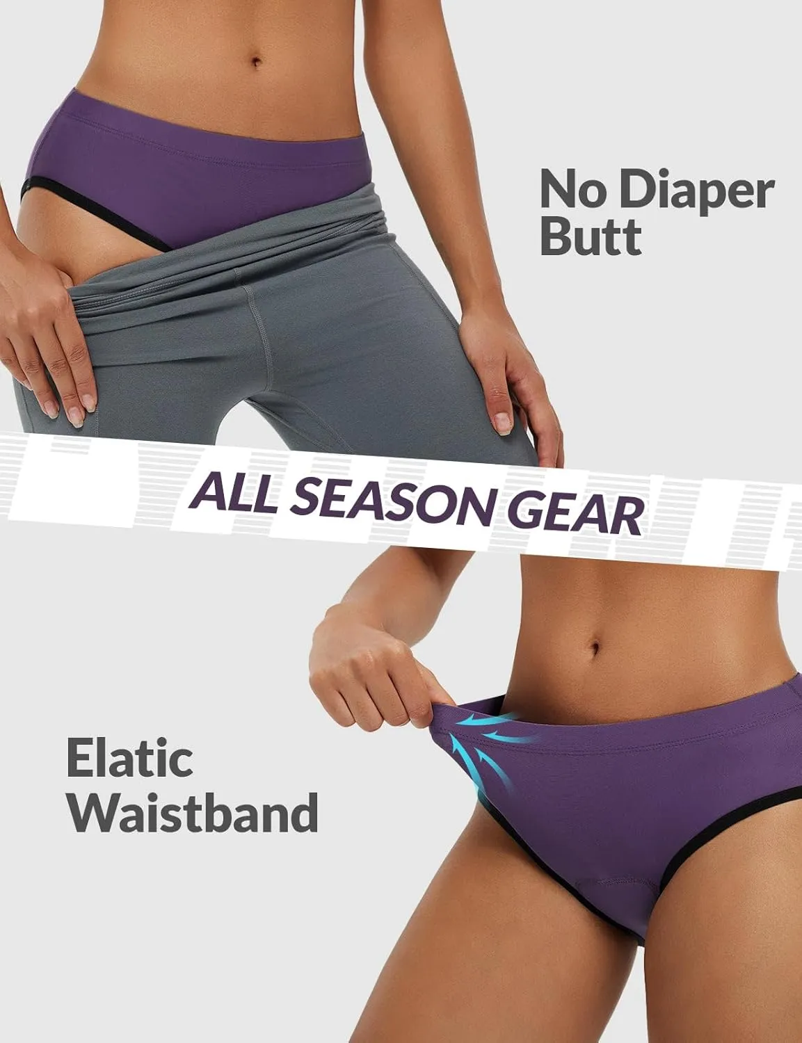 baleaf Women's 4D Padded Bike Underwear Cycling Shorts Biking Bicycle MTB Briefs Gear Clothes Biker Padding