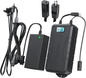 Battery Pack for Reclining Furniture, Wireless Backup Charger with LCD Display, 2500mAh Rechargeable Battery for Electric Recliner, Couch, Power Sofa, Lift Chair- Fits 2-Pin Motion Furniture