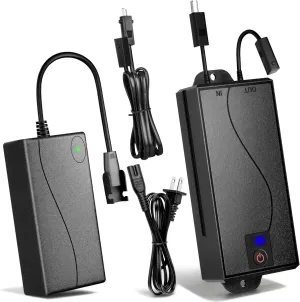 Battery Pack for Reclining Furniture with Charger, 2500mAh Universal Wireless Recliner Battery Pack Rechargeable with LED Display for Power Sofa, Electric Couch, Lift Chair, 2-Pin Connection