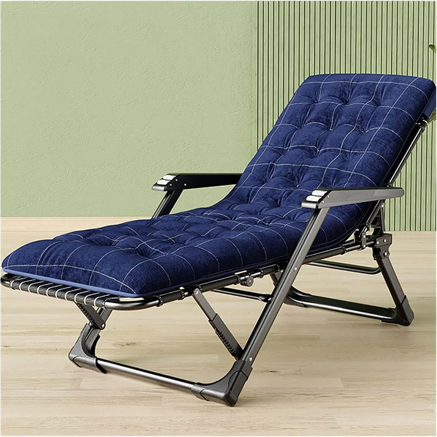 Beach Folding Chair Outdoor Reclining Camping Sitting/Laying Deck Sun Lounger Garden Nap Couch,Patio Lounge Recliner