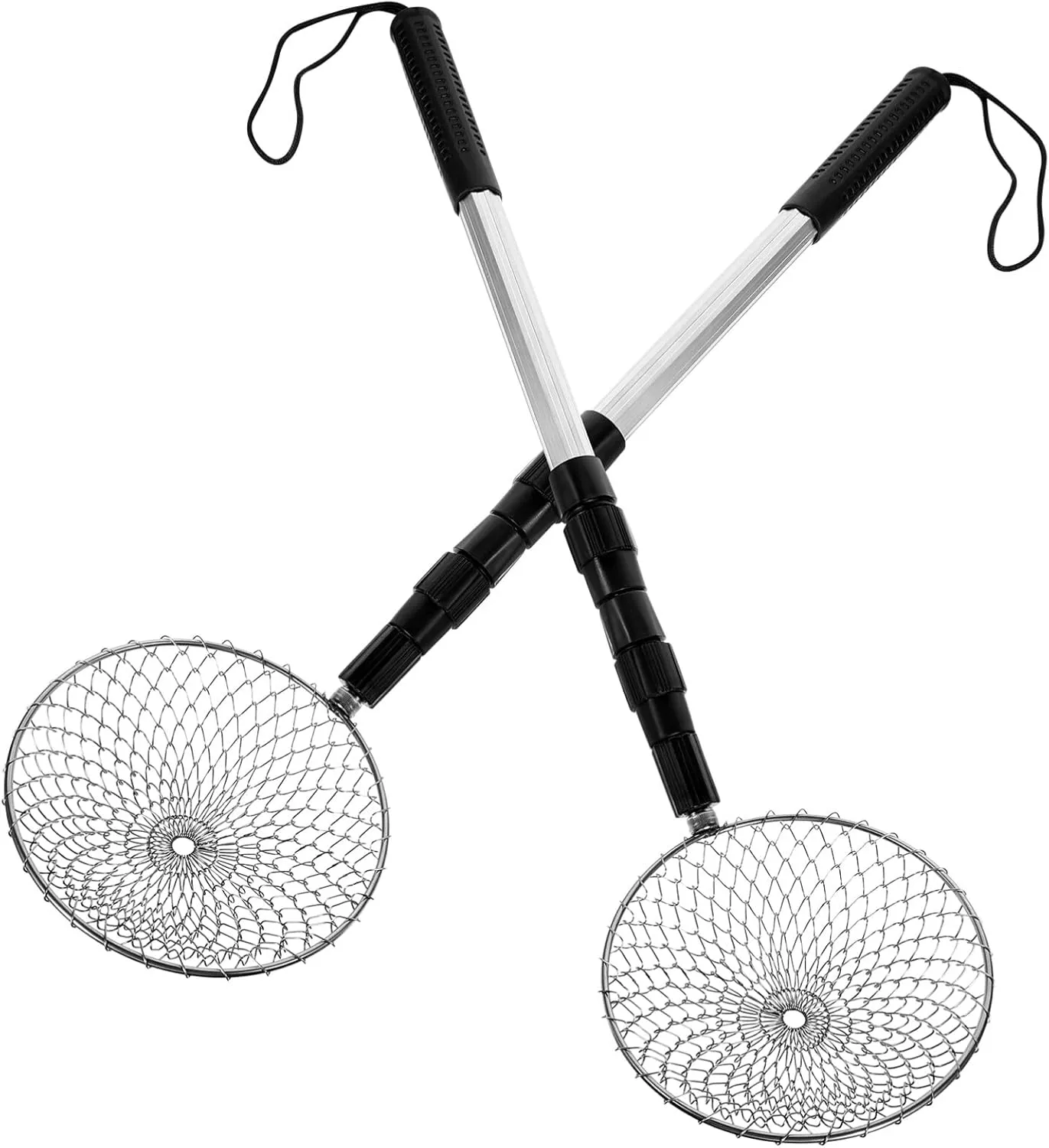 Beach Sifter Scoop 2 Pack of Reusable Sifter Shovel for Sand and Shell Collection