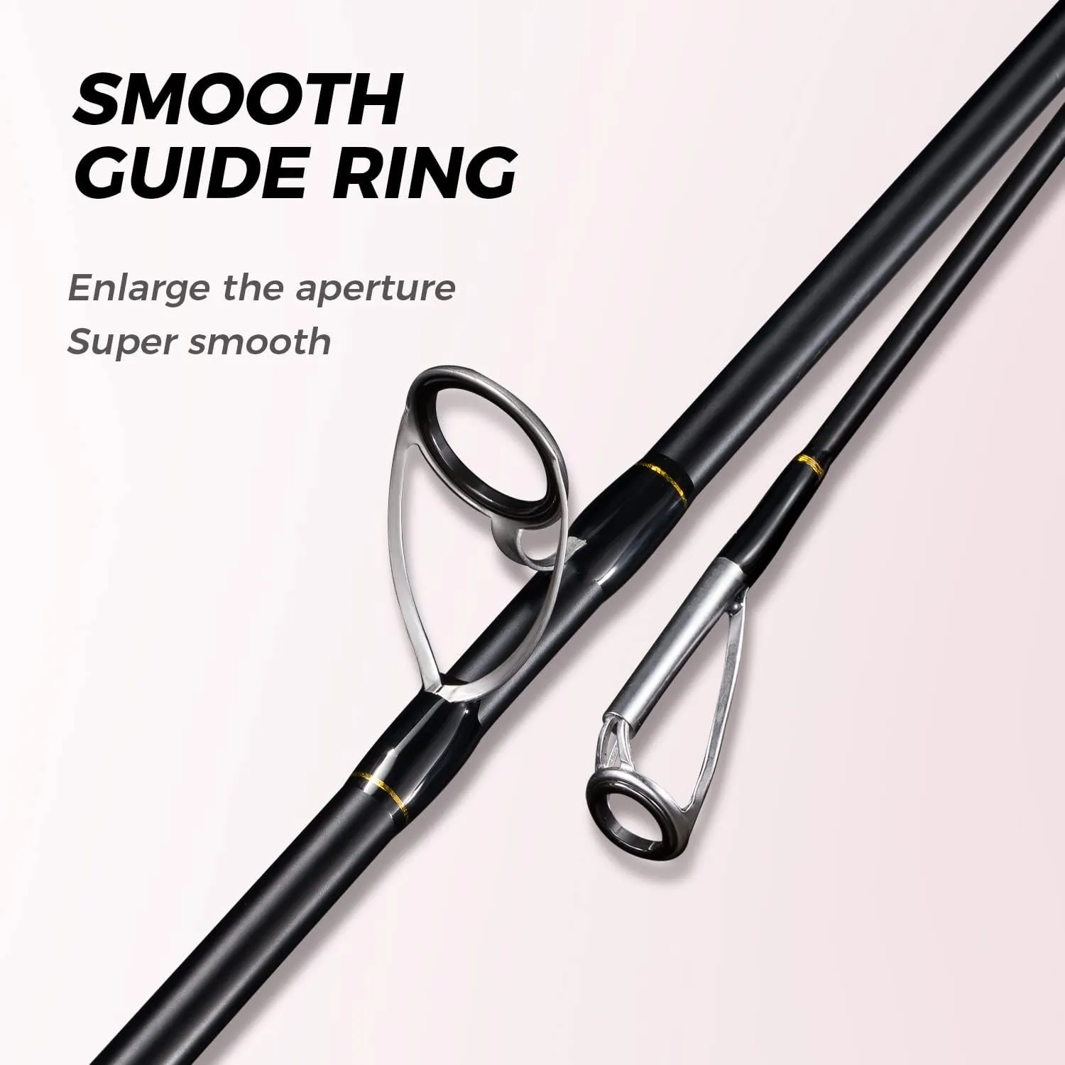 BERRYPRO Surf Rod Pure Carbon Surf Spinning Rod Graphite Surf Fishing Rod (9'/10'/11'/12')