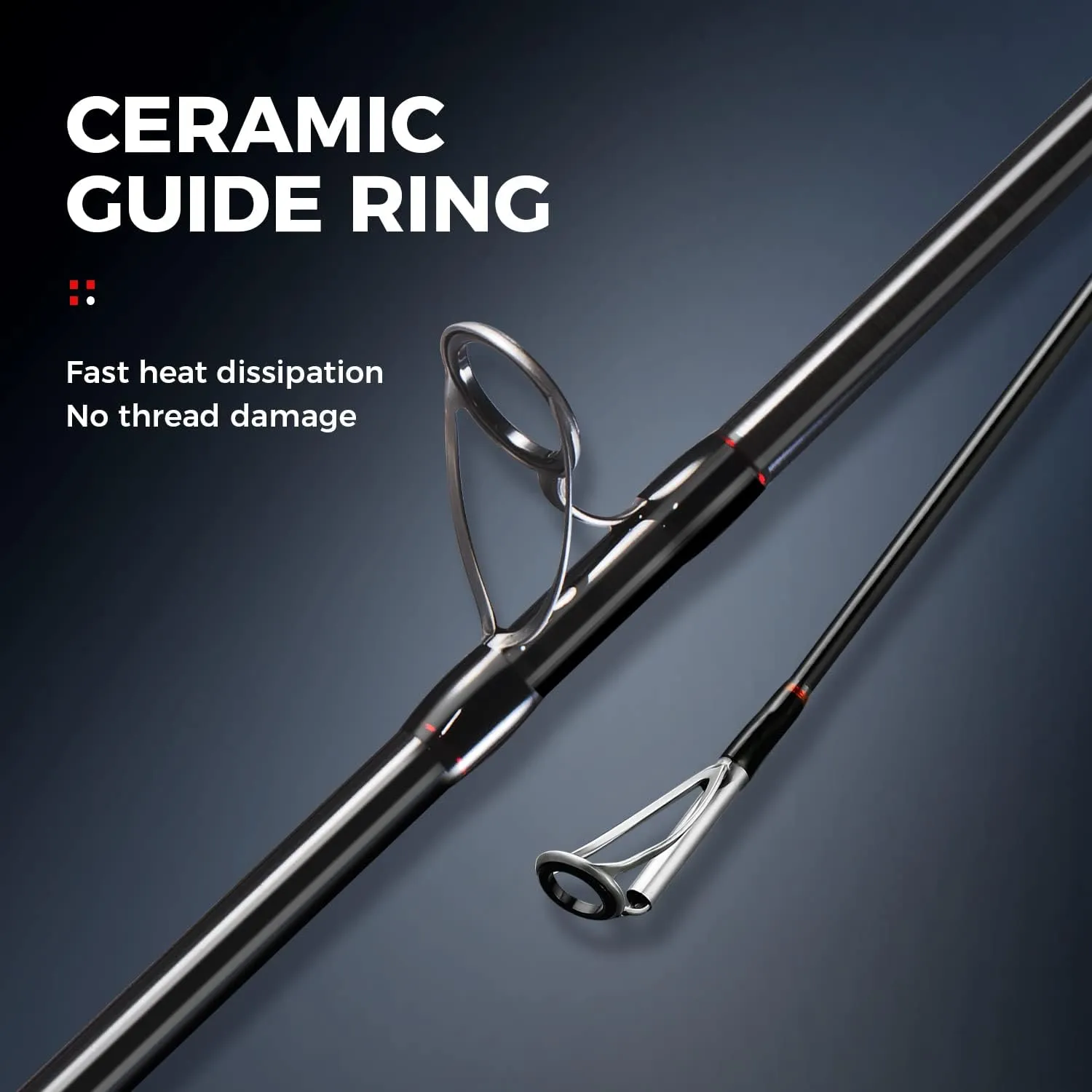 BERRYPRO Surf Spinning Rod Carbon Fiber Surf Rod Travel Fishing Rod (9'/10'/11'/12')