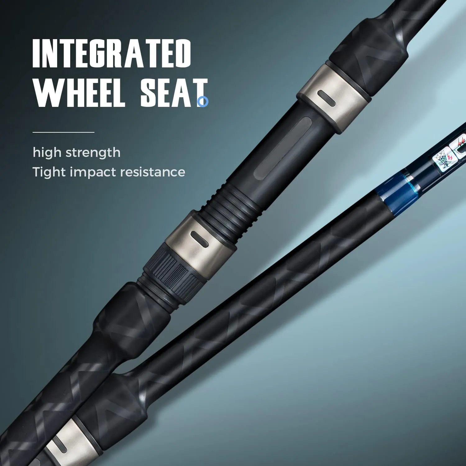 BERRYPRO Surf Spinning Rod Full Carbon Surf Fishing Rod with Fuji Guide (9'/10'/11'/12')