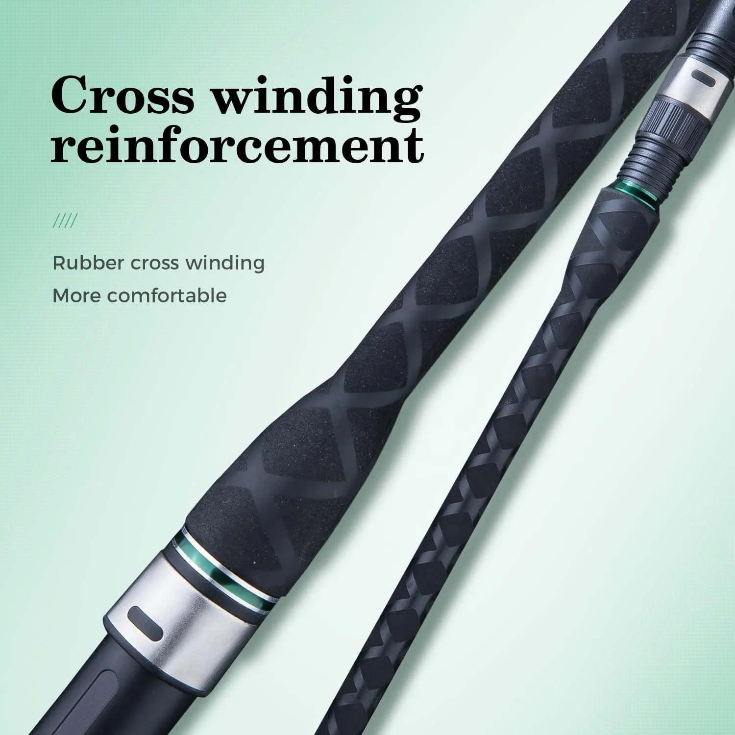 BERRYPRO Surf Spinning Rod IM8 Carbon Surf Fishing Rod (9'/10'/10'6''/11'/12')