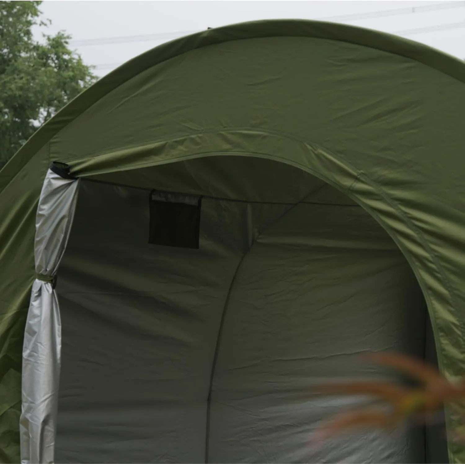 Bicycle Cover Tent Bike Expandable House Bike Cover Shelter Waterproof Outdoor Shed Storage for Garden Tools, Toys, Lawn Mover (XL-Green)