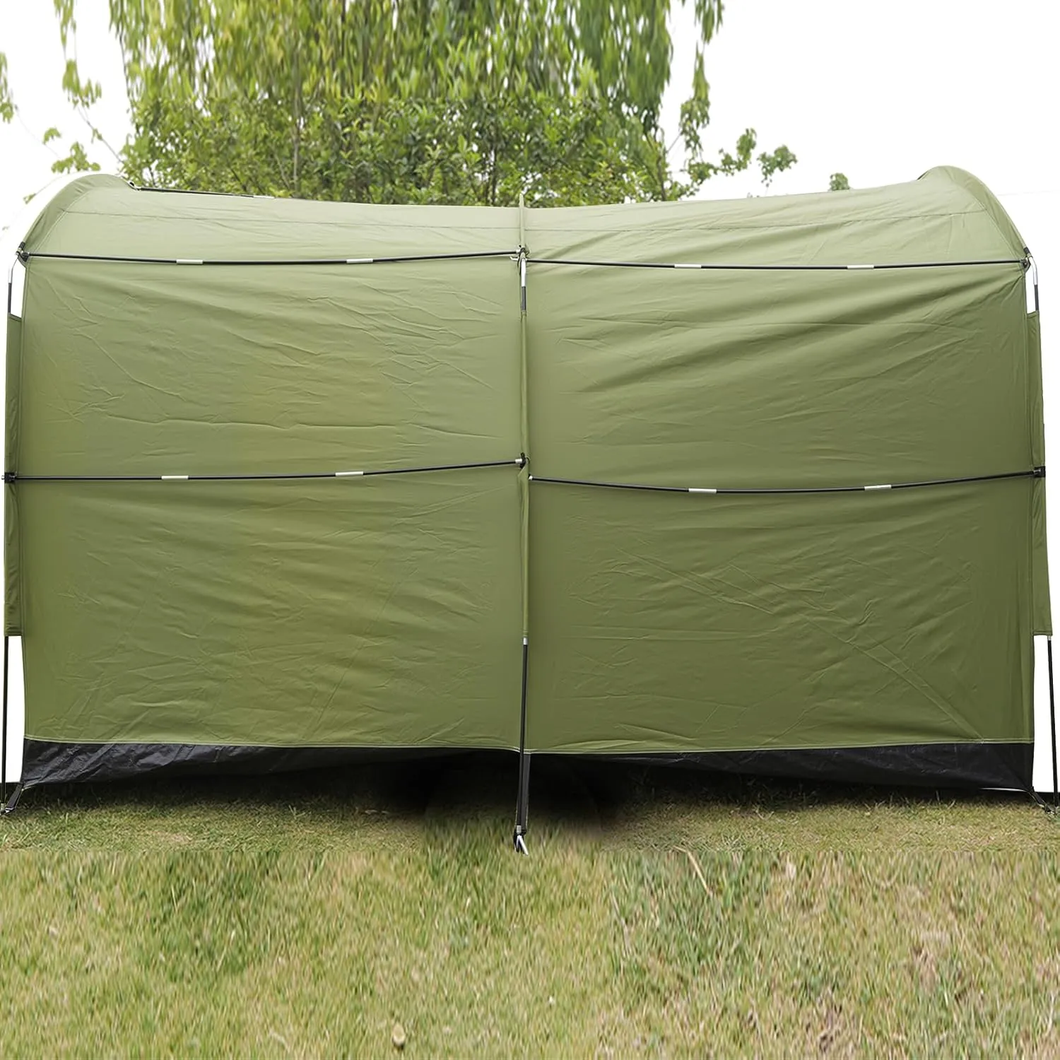 Bicycle Cover Tent Bike Expandable House Bike Cover Shelter Waterproof Outdoor Shed Storage for Garden Tools, Toys, Lawn Mover (XL-Green)