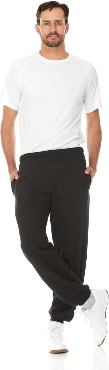 BILLIONHATS 12 Pack of Wholesale Mens Jogger Sweatpants, Homeless Shelter Donation Case, Comfy Bulk Joggers for Men