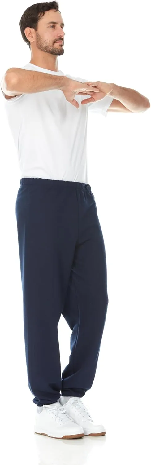 BILLIONHATS 12 Pack of Wholesale Mens Jogger Sweatpants, Homeless Shelter Donation Case, Comfy Bulk Joggers for Men