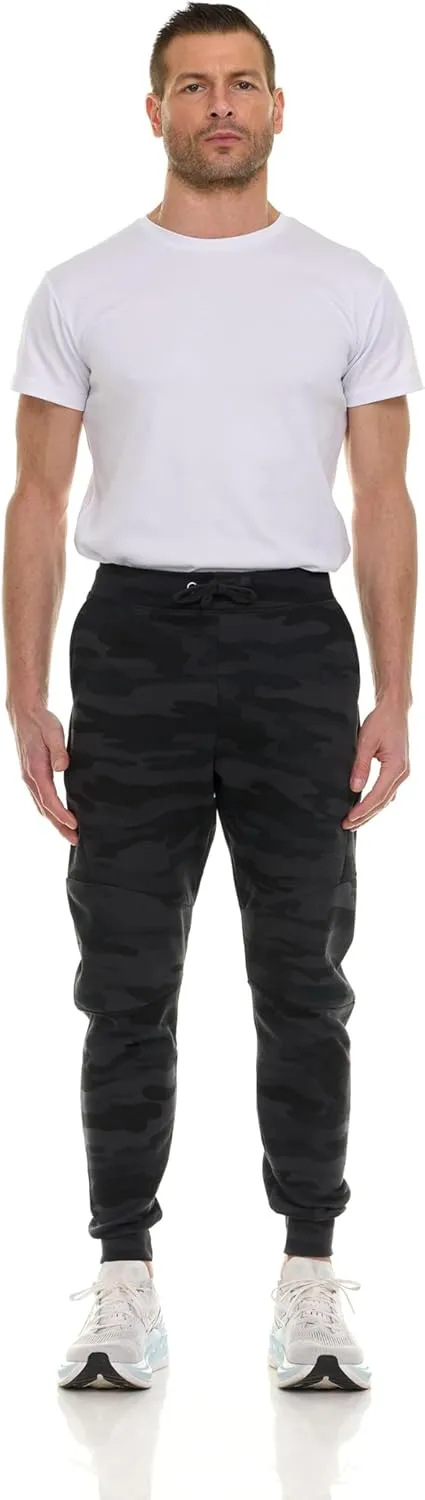 BILLIONHATS 12 Pack of Wholesale Mens Jogger Sweatpants, Homeless Shelter Donation Case, Comfy Bulk Joggers for Men
