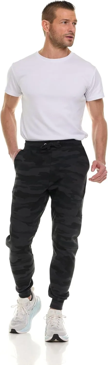 BILLIONHATS 24 Pack of Wholesale Mens Jogger Sweatpants, Homeless Shelter Donation Case, Comfy Bulk Joggers for Men