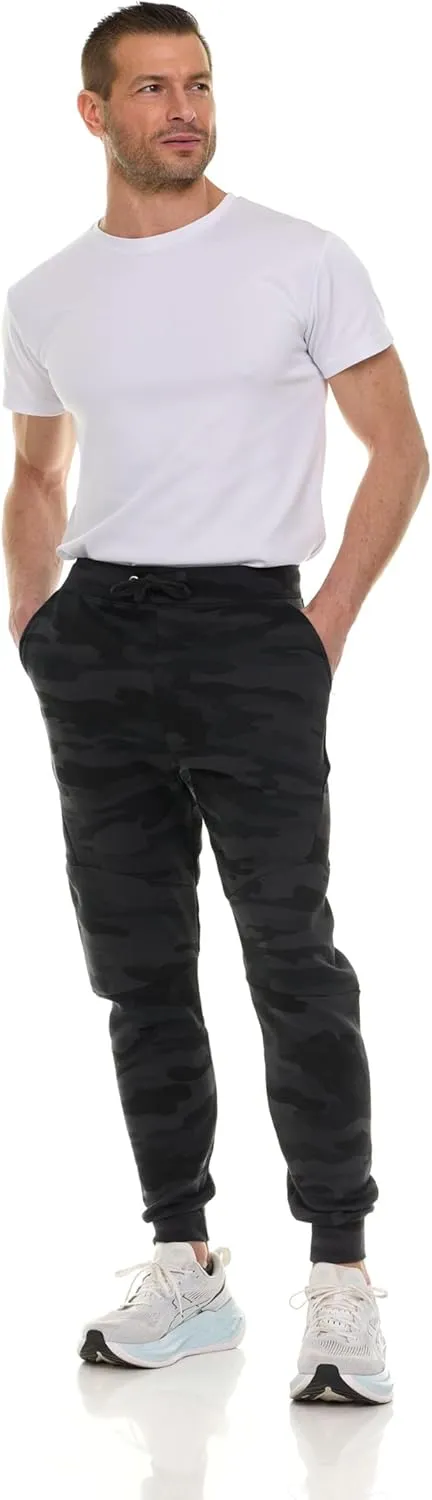 BILLIONHATS 24 Pack of Wholesale Mens Jogger Sweatpants, Homeless Shelter Donation Case, Comfy Bulk Joggers for Men