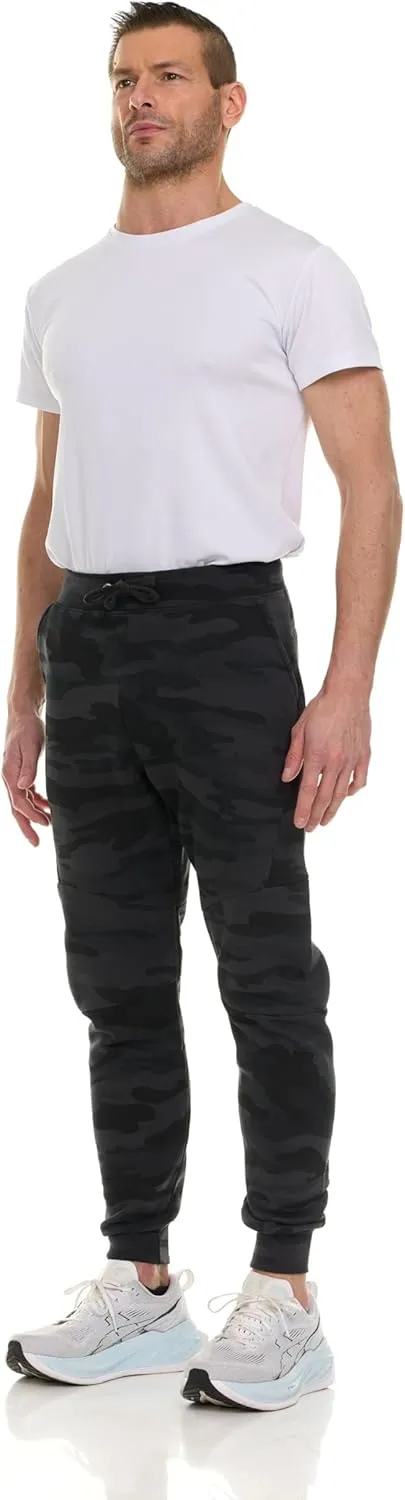 BILLIONHATS 24 Pack of Wholesale Mens Jogger Sweatpants, Homeless Shelter Donation Case, Comfy Bulk Joggers for Men