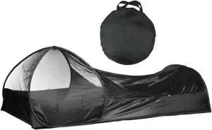Bivy Tent Single Person Tent Shade Easy Setup Lightweight Polyester Cloth Foldable for Picnic Sports Events Backpacking
