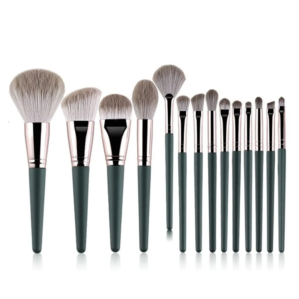Blush Brush 14pcs Makeup Brush Set Beauty Tools Foundation Brush Complete Beauty Brush Set