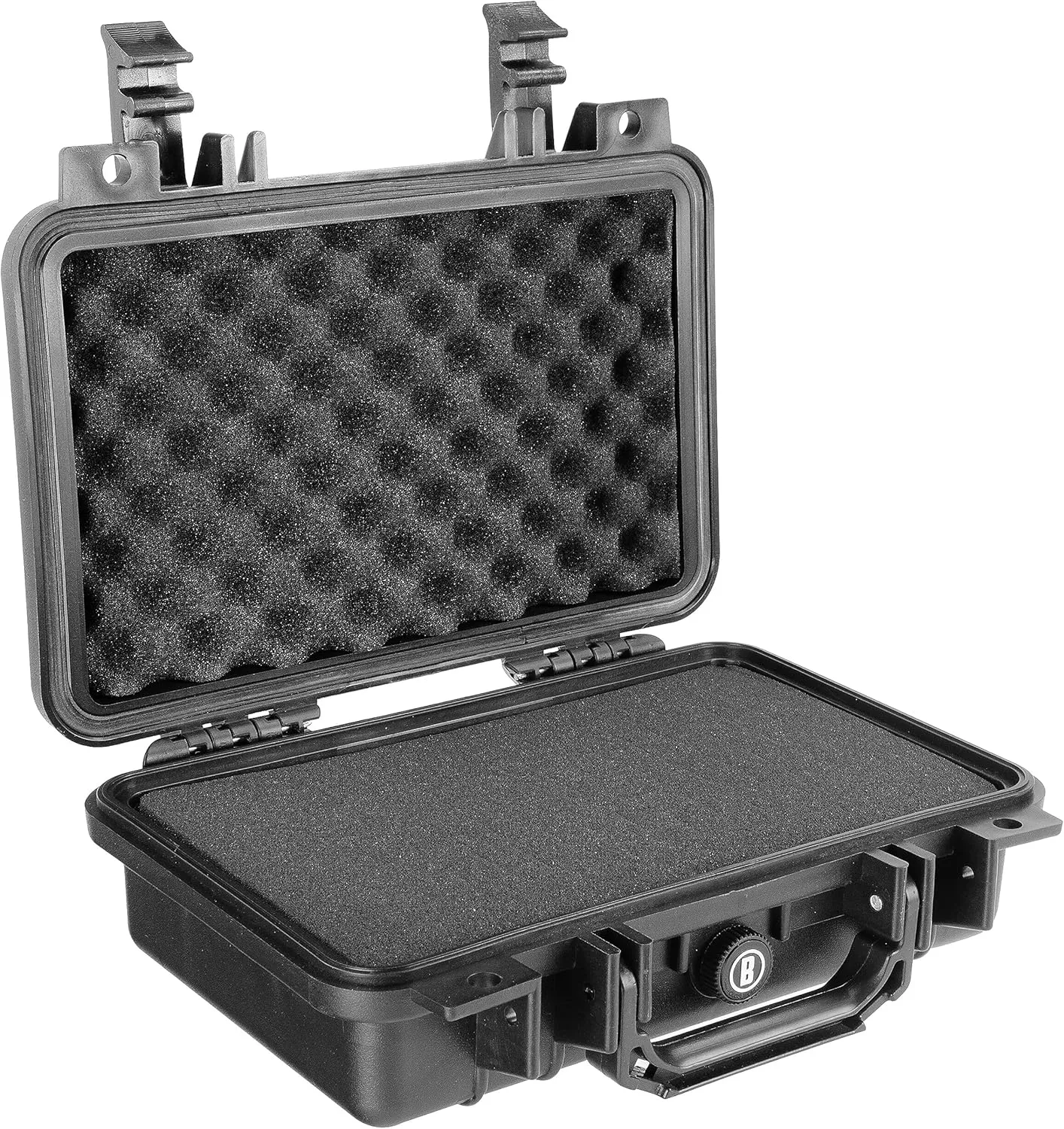 Bushnell 11.6 Inch Compact Waterproof Hard Gun Case For Handguns, Shock Proof, and TSA Ready (Black)