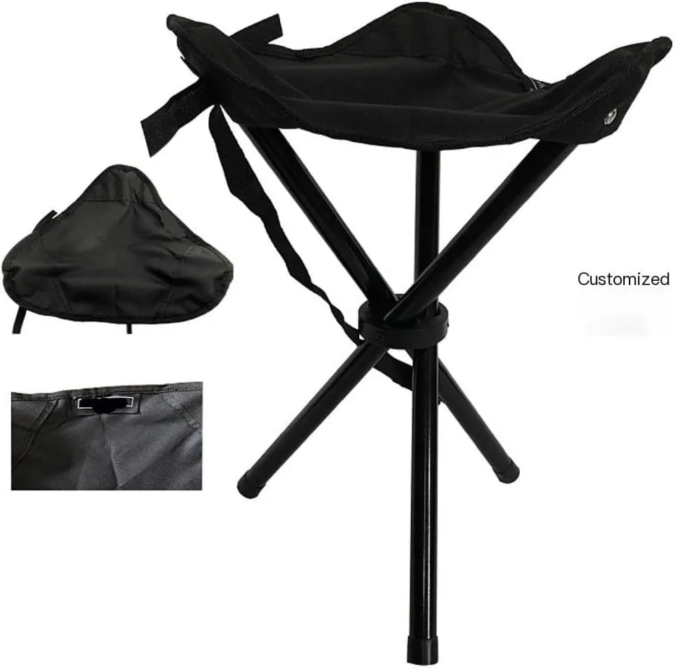 Camp Stool Outdoor Portable Stool Fishing Stool Camping Folding Chair Small Bench Mazar Camping Dormitory Small Stool Camping Stool(Red)