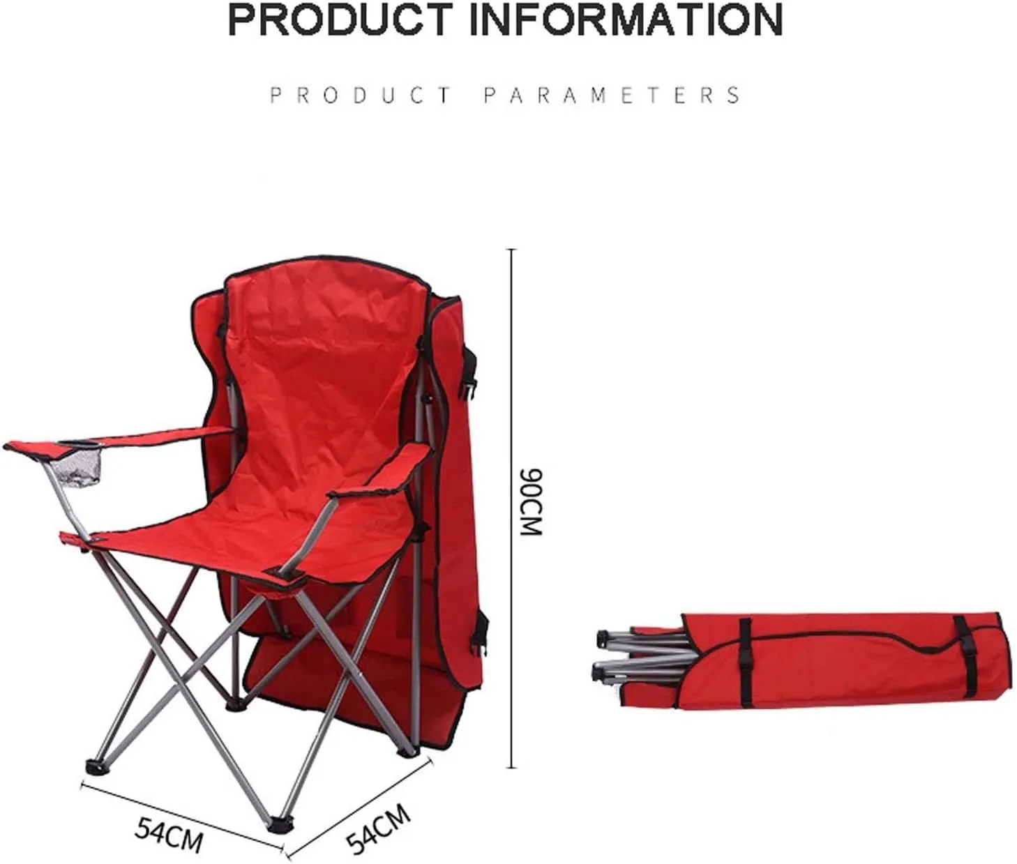 Camping Chairs with Shade Canopy Chair, Breathable and Sunscreen Oxford Fabric Folding Camp Recliner for Outdoor Beach Camp Park Travel (Maximum Load 150Kg),Light Blue (Color : Light Blue)