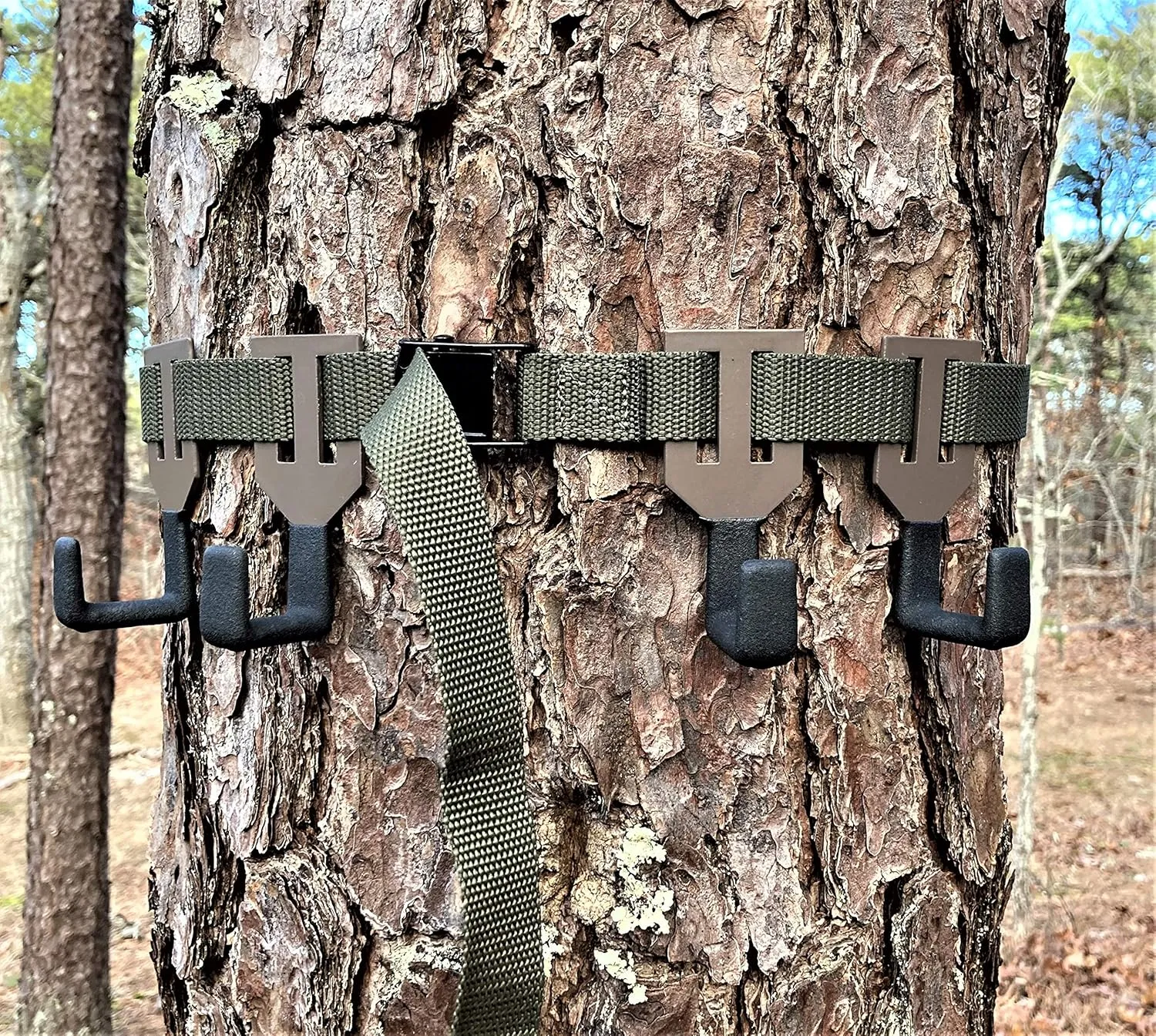 Camping Gear Hanger - NO Plastic Parts - GET Your Gear Off The Ground and Out of The Dirt! Organize Your Camp