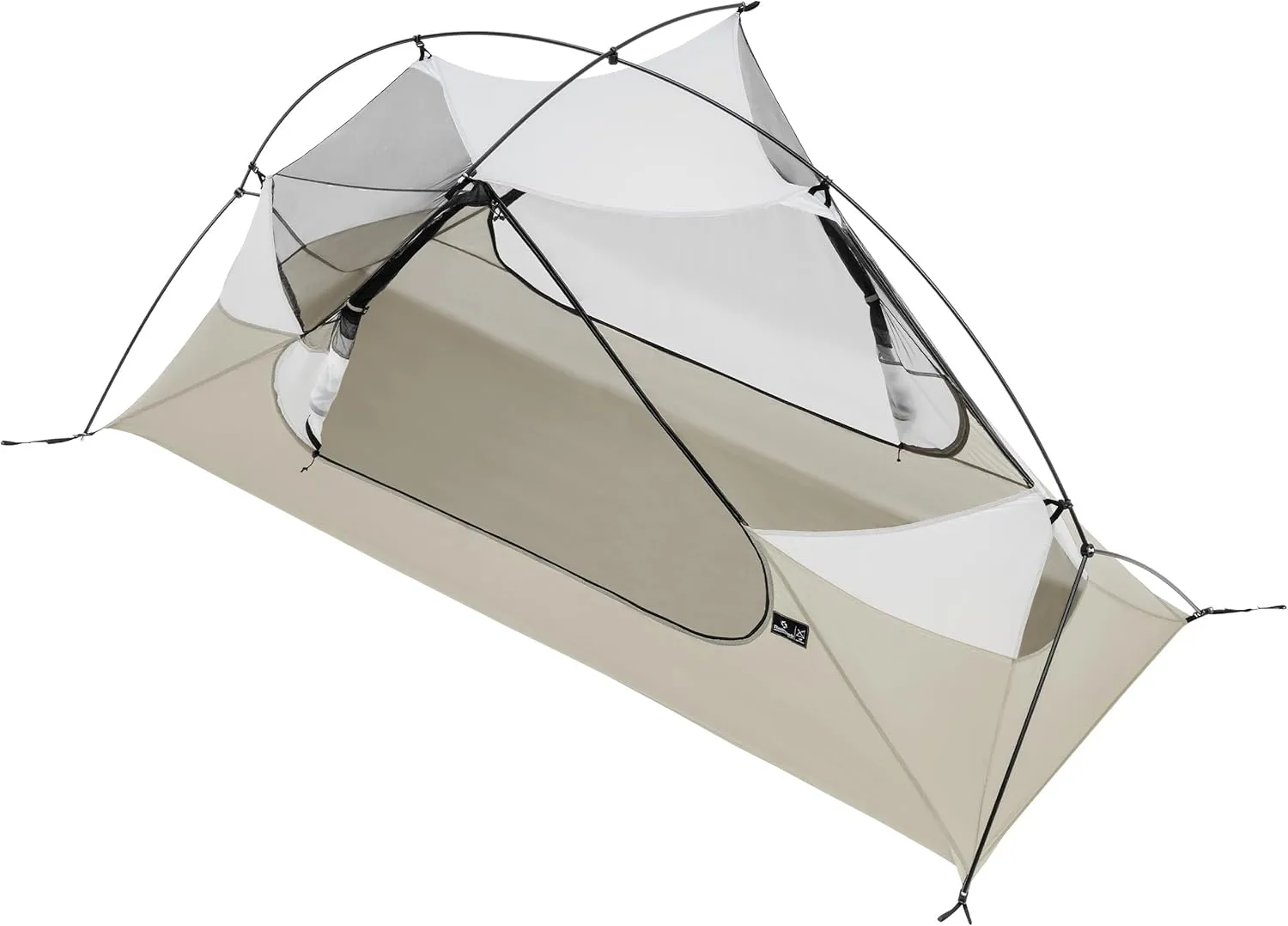 Camping Tent, 1 Person Lightweight Tent for Backpacking, Ultralight Easy Setup Waterproof Camping Tent, for Outdoor Trekking Mountaineering