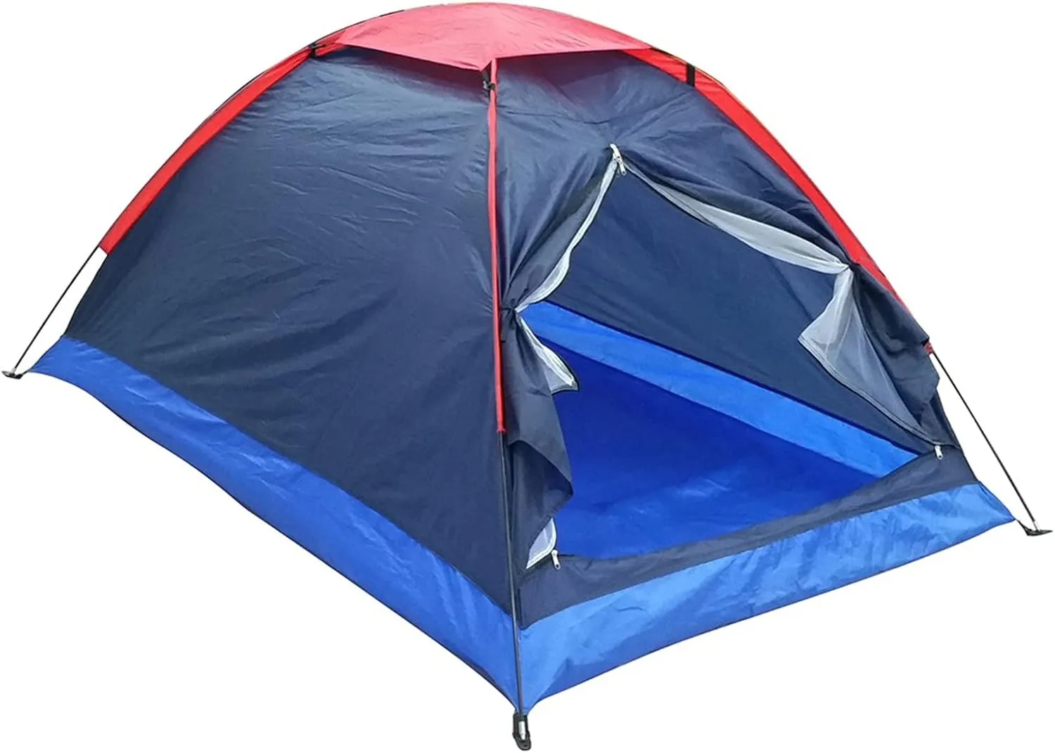 Camping Tent 2 Person Waterproof Tent 3 Season Backpacking Hiking Tents for Camping Beach Travelling Double Layer Outdoor Tent