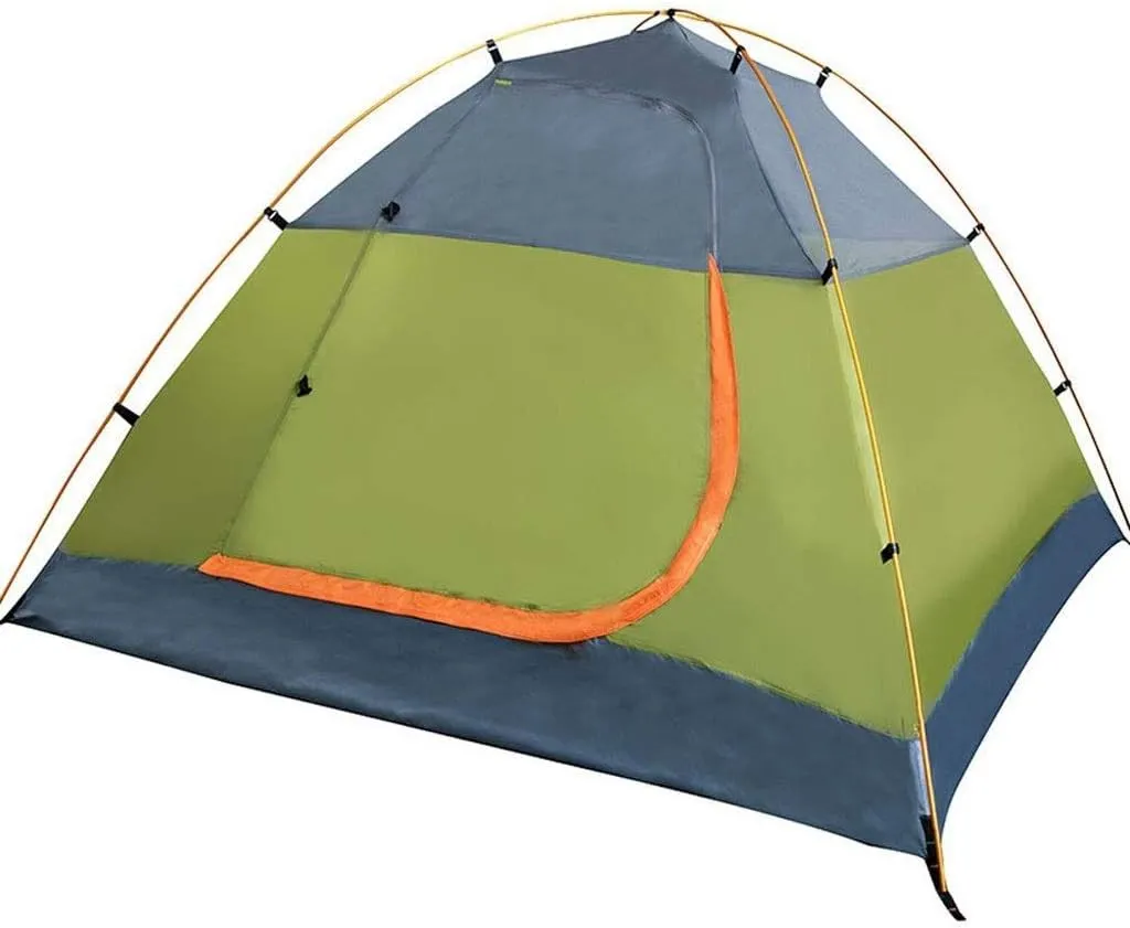 Camping Tent 3-4 Person Outdoor Windproof and Breathable Double Layer Dome Tent Automatic Camping Tent Good Stuff Interesting