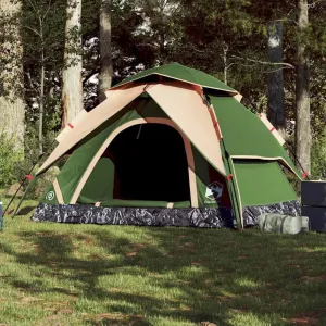 Camping Tent Dome 5-Person Green Quick Release4,95KG