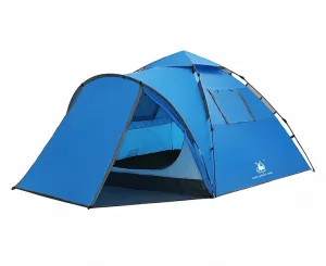 Camping Tent Large Space Double Layer 3-4 Person Tent