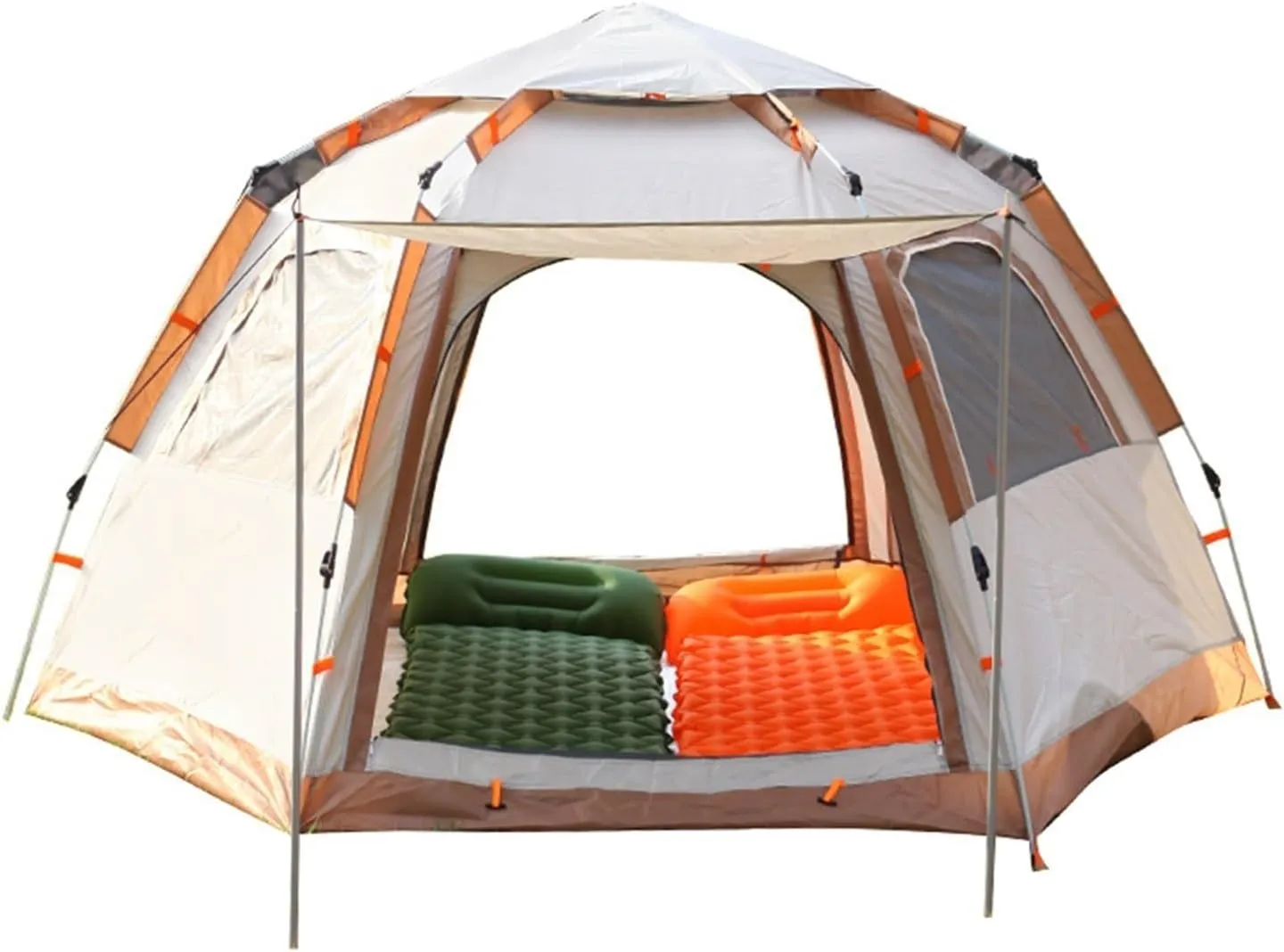 Camping Tent Tent Double Layer Large Camping Family Outdoor Recreation Party Tents Beach Tent