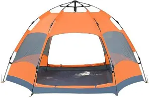 Camping Tent,Portable Tent,Camping Hiking Sun Shelter,Outdoor Double Layer Tent Easy Set Up 3-4 People