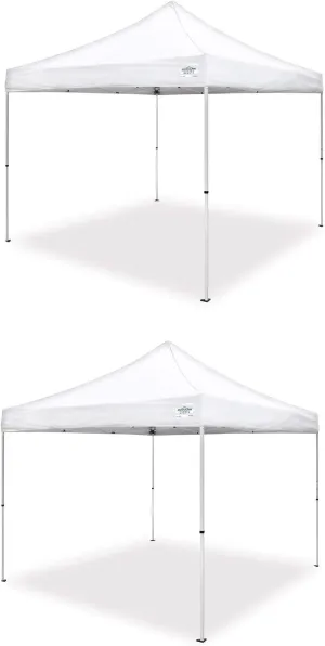 Canopy M Series Pro 2 10 x 10 Foot Straight Leg Instant Canopy (2 Pack)