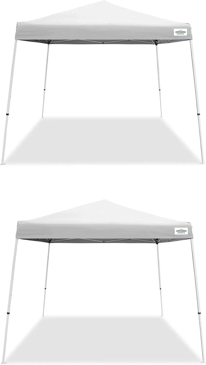 Canopy V Series 2 10'x10' Entry Level Angled Leg Instant Canopy (2 Pack)