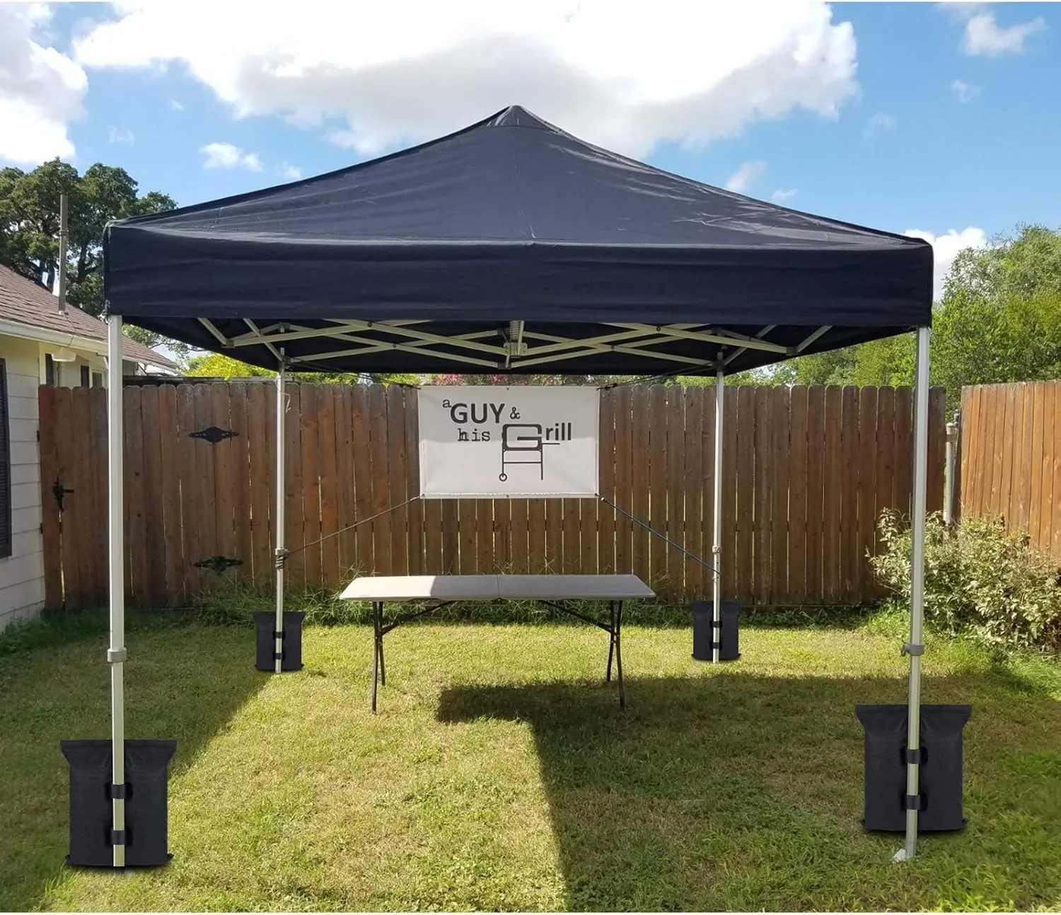 Canopy Weight Bags(120 lbs) for Pop up Canopy Tent, 1680D Heavy Duty Leg Weights - Set of 4