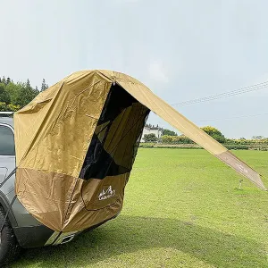 Car Roof Shade Canopy, Camping Tents for Cars,Car Awning Outdoor Tent SUV Car Tailgate Tent Windproof Hatchback Tent for Car Camping Tent Roof Canopy Universal Waterproof Car Tent
