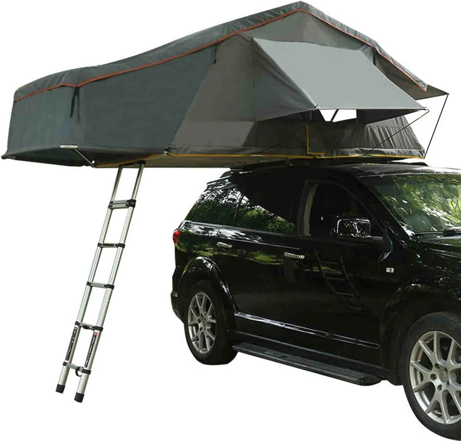 Car Roof Tent Outdoor Camping Car Soft Roof Ridge Tent Waterproof and Rainproof Folding