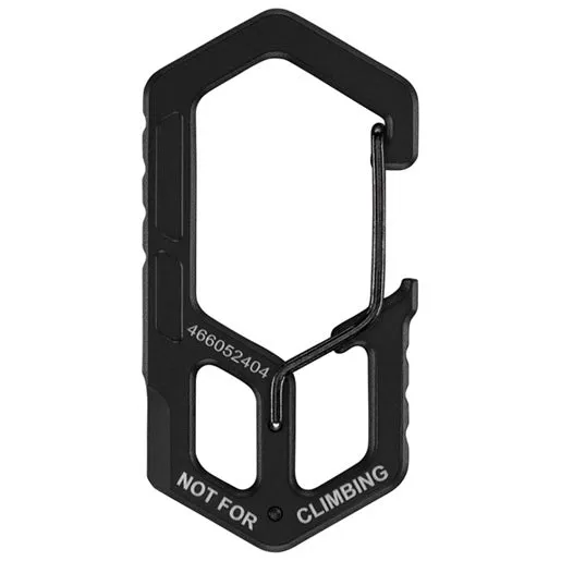 Carabiner Bottle Opener - Black