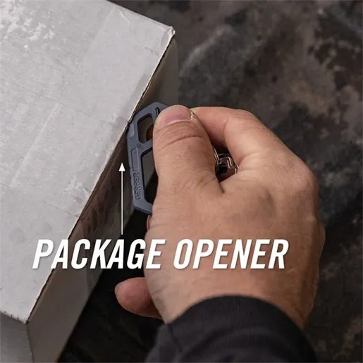 Carabiner Bottle Opener - Urban Blue