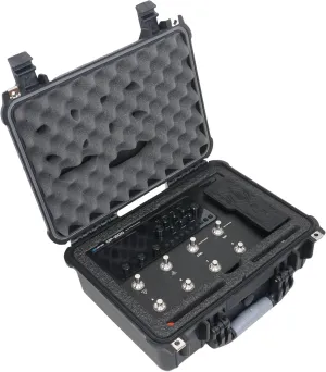 Case Club Multi-Effects Processor Travel Case - Waterproof Case Fits Valeton GP200 Effects Pedal