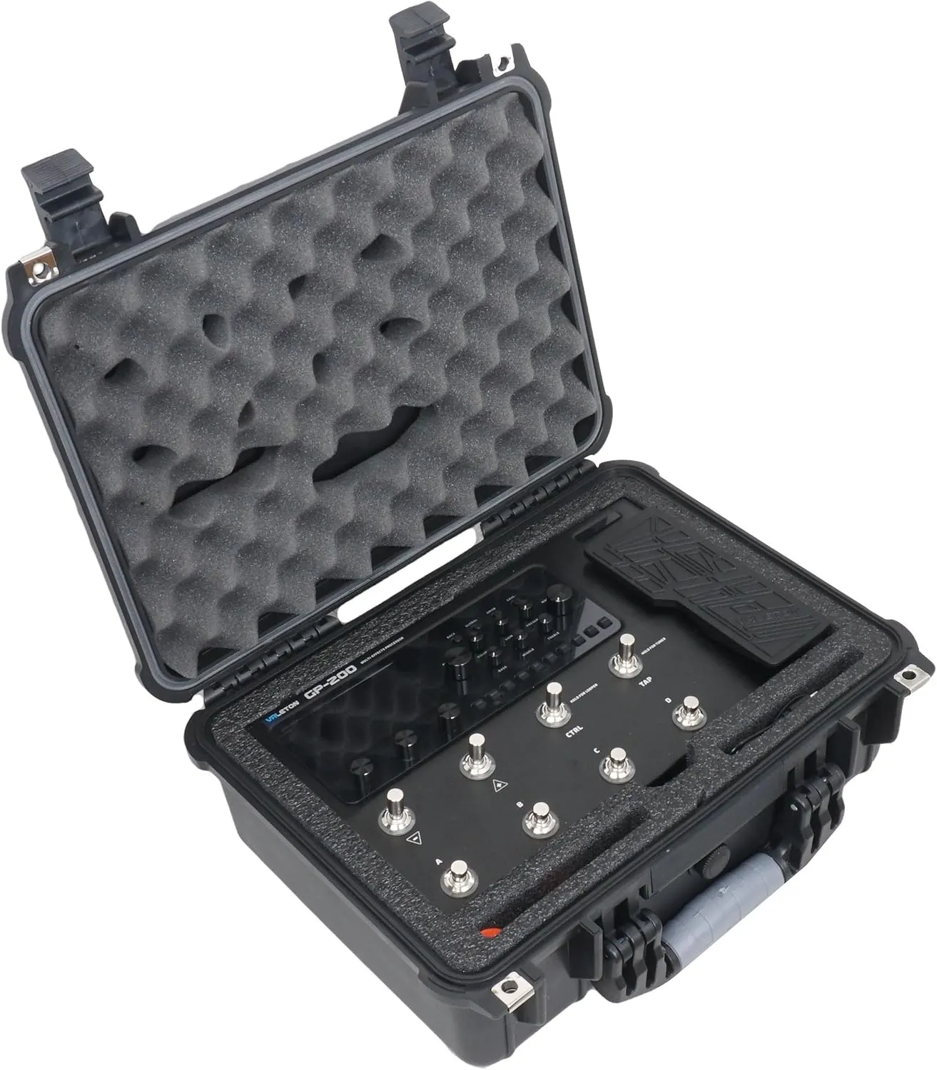 Case Club Multi-Effects Processor Travel Case - Waterproof Case Fits Valeton GP200 Effects Pedal