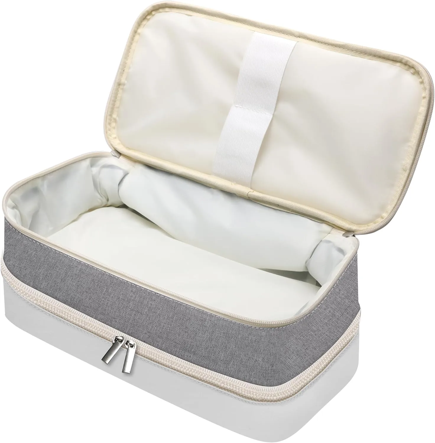 Case for Shark Flex Style, Travel Case for Dyson Airwrap, Waterproof Durable Beauty Tool Storage Box, Suitable for Multi-accessory Arrangement of Shaper, Hair Curler (White)