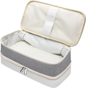 Case for Shark Flex Style, Travel Case for Dyson Airwrap, Waterproof Durable Beauty Tool Storage Box, Suitable for Multi-accessory Arrangement of Shaper, Hair Curler (White)