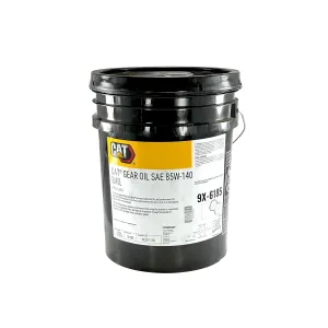 Cat 9X-6185 GO Gear Oil SAE 85W-140 (5 Gallons)