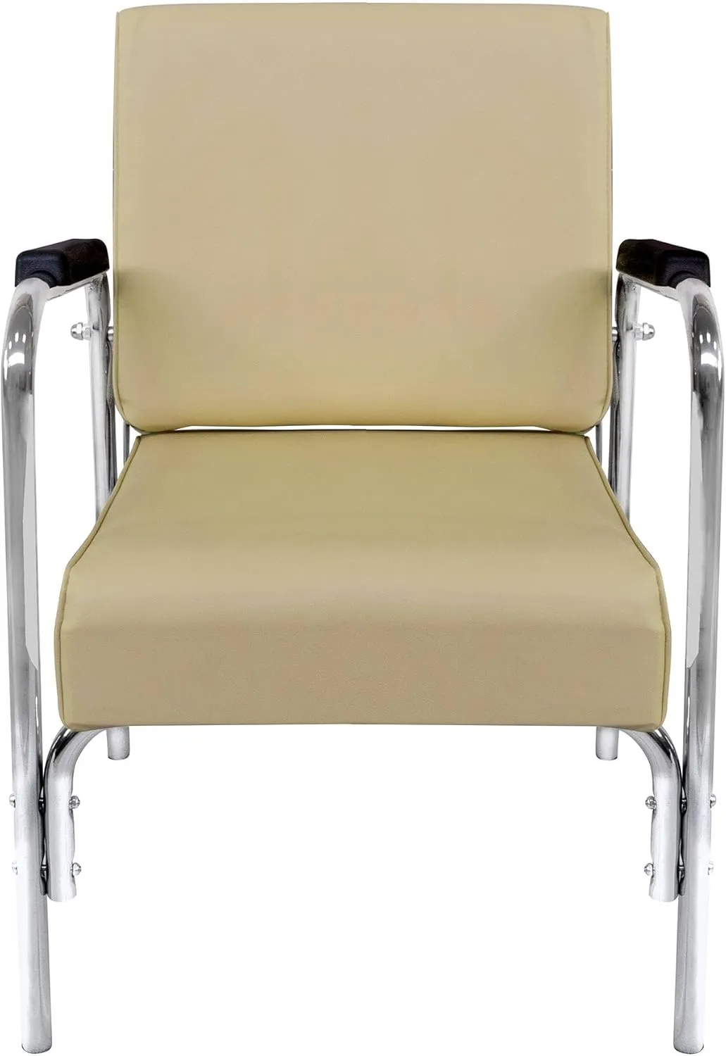 Chromium 'Ella' Professional Auto Recline Shampoo Chair [5028] by PureSana, Premium Vinyl Material, High Density Foam Cushions and Durable Steel Construction.