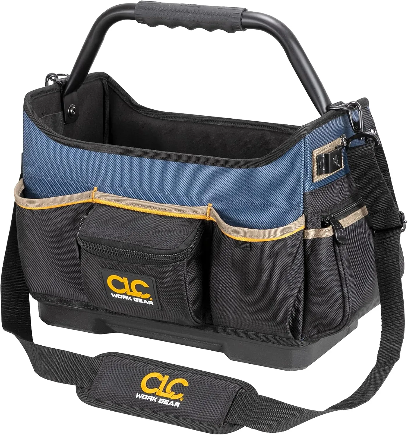 CLC Work Gear PB1580 15" Molded Base Open-Top Toolbox, Black