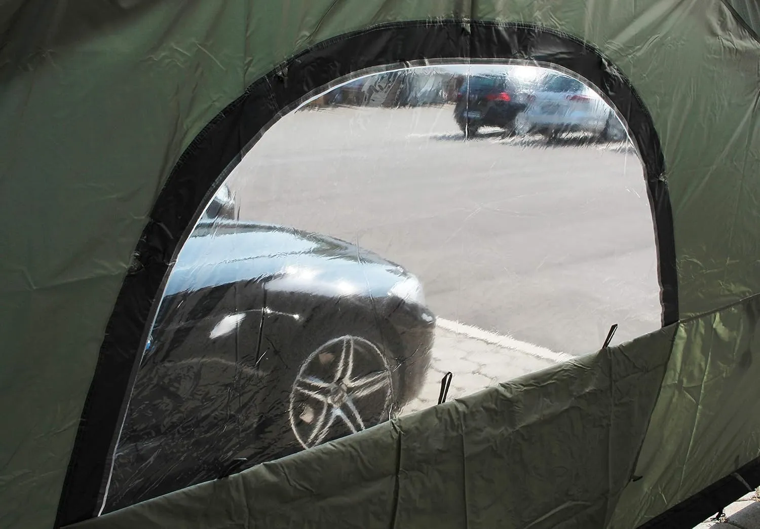 Coleman Gazebo Event Shelter Sun Wall, Compatible with The Event Shelter Deluxe XL 4.5 x 4.5 m, Gazebo Side Panel with Window, High Sun Protection 50 , Water Resistant, Green