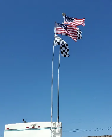 Collapsible Flagpole 16'