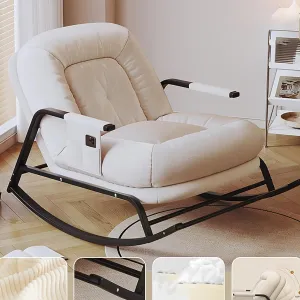 Cozy Lazy Sofa for Relaxation - Adjustable Lounge Chair for Sleeping and Napping on Balcony, Ideal for Home Use and Midday Breaks for Adults A