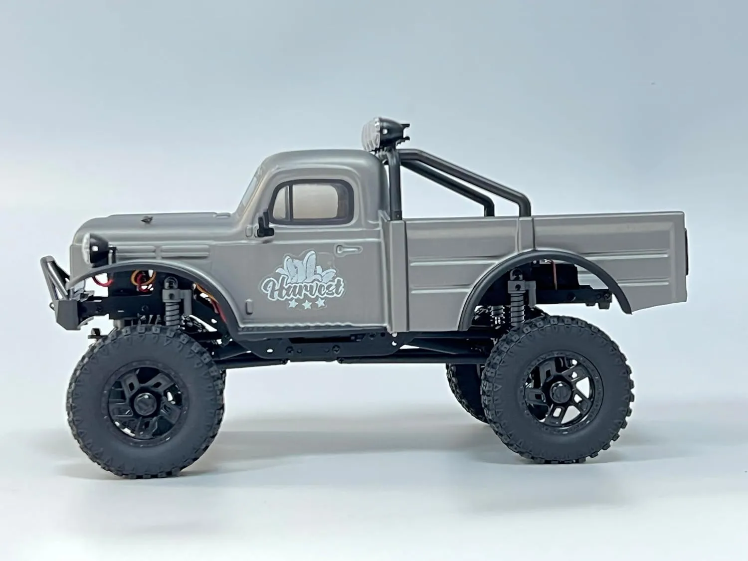 CR18P EVO Harvest (Matte Metal Gun) - 4WD RC Micro Crawler 2.4Ghz 4 Channel TX, 1/18 Scale RC Cars for Adults, Remote Control Truck, Remote Control Car Toys (1810109)