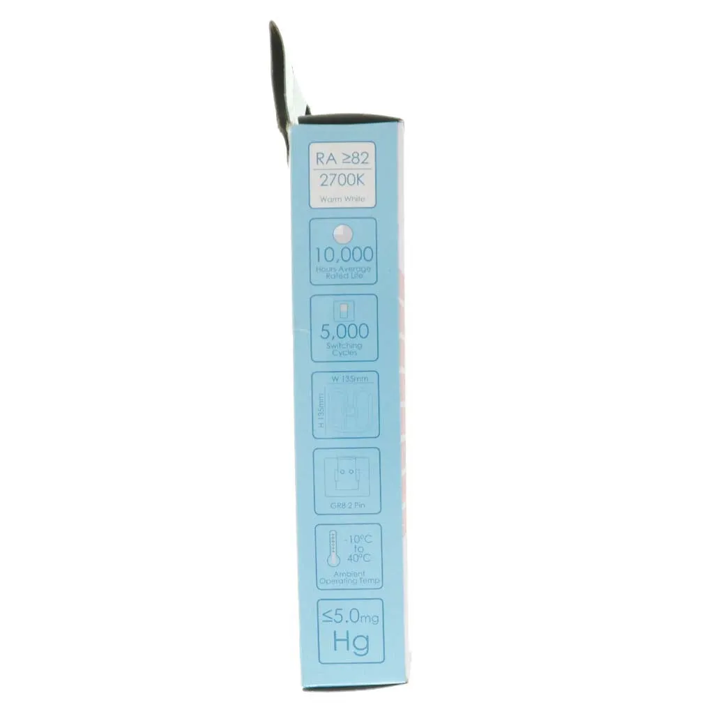 Crompton 2D Butterfly Fluorescent Tube GR8 16W/827 2Pins CLC16WW2PIN